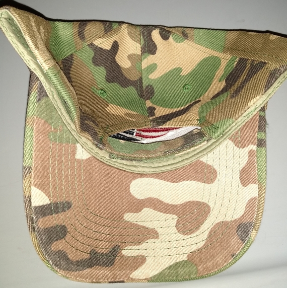 New England Patriots camouflage adjustable hat new without tags - Picture 2 of 5